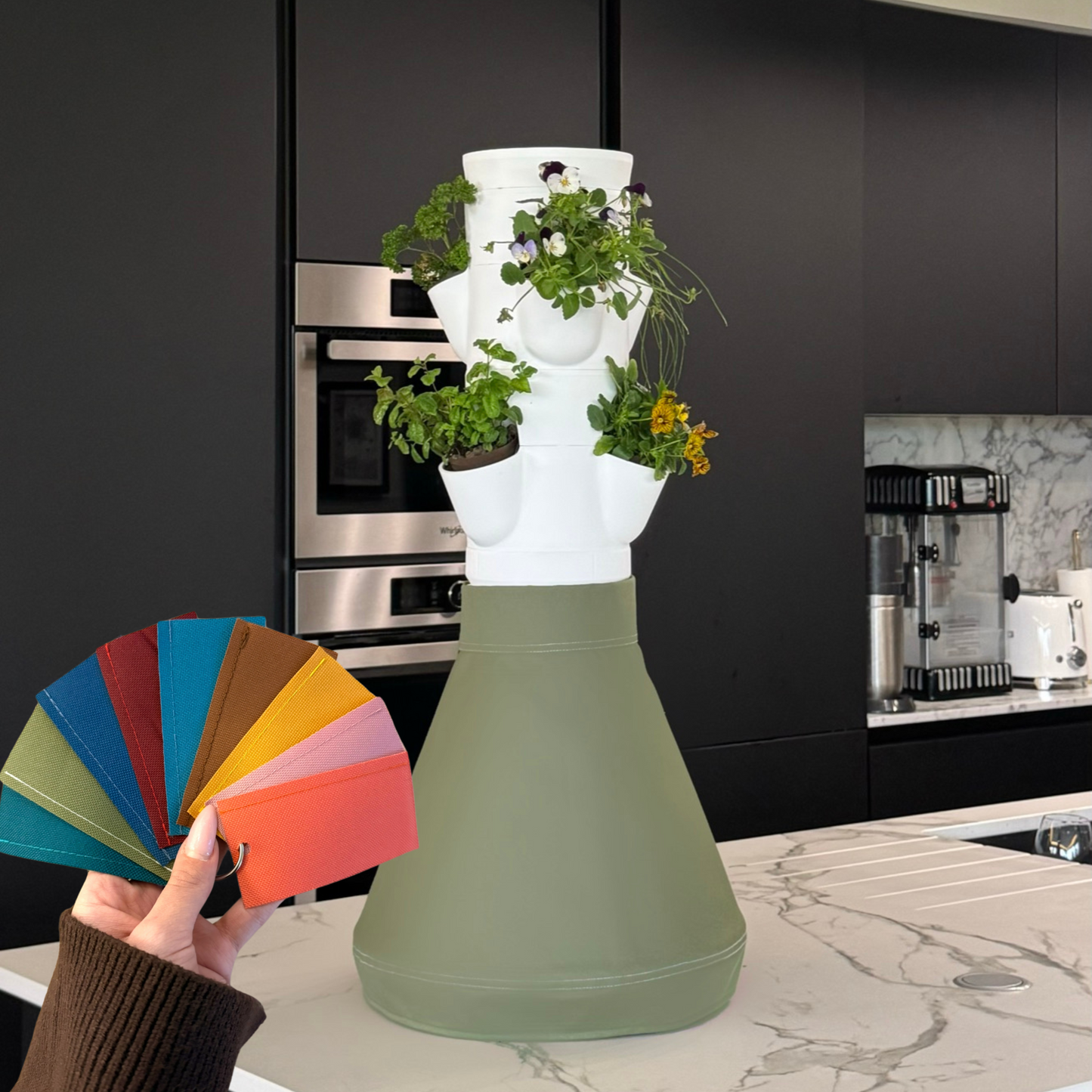 Cache-Pot 15 et 50L en Tissu pour Home Poatger - HomePotager