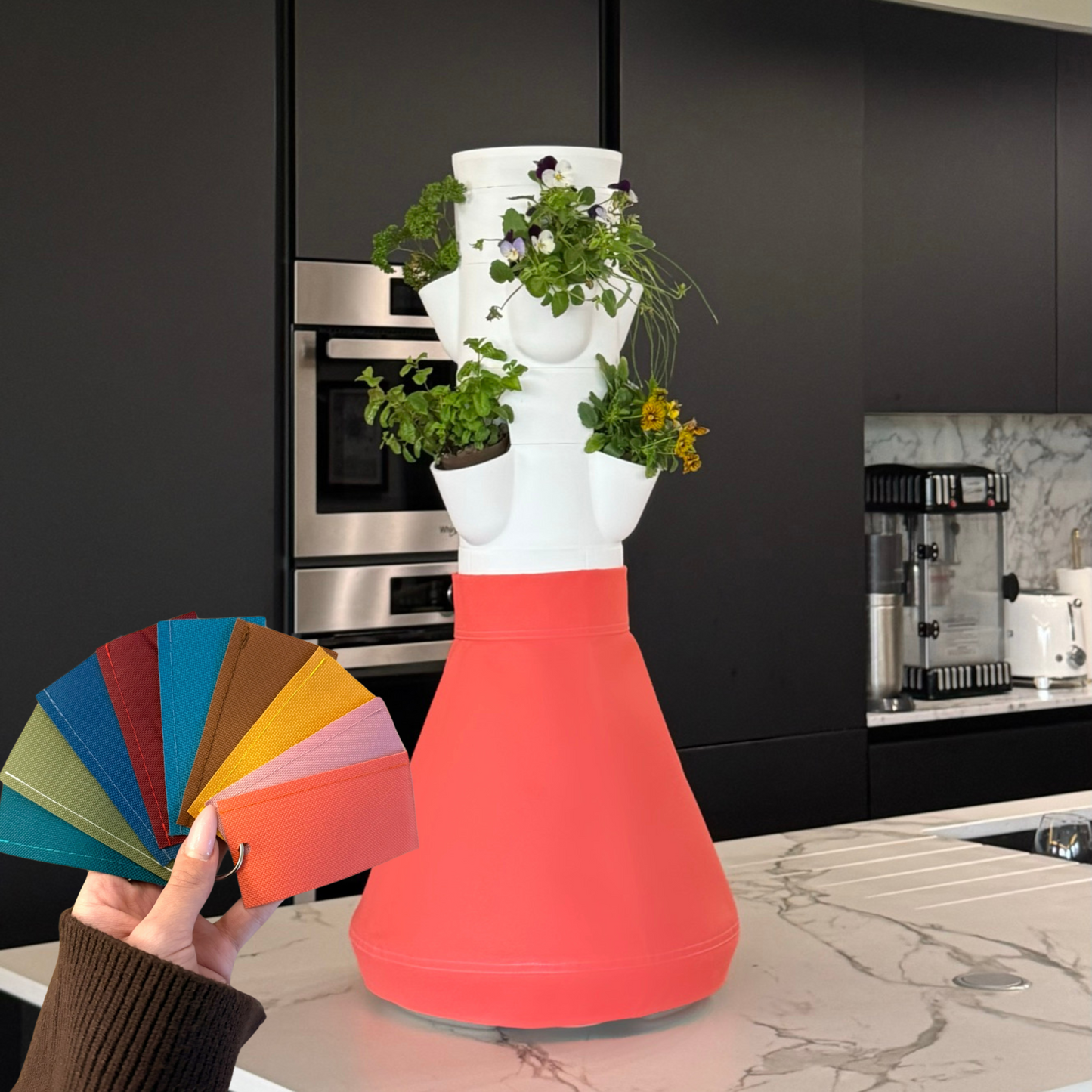 Cache-Pot 15 et 50L en Tissu pour Home Poatger - HomePotager