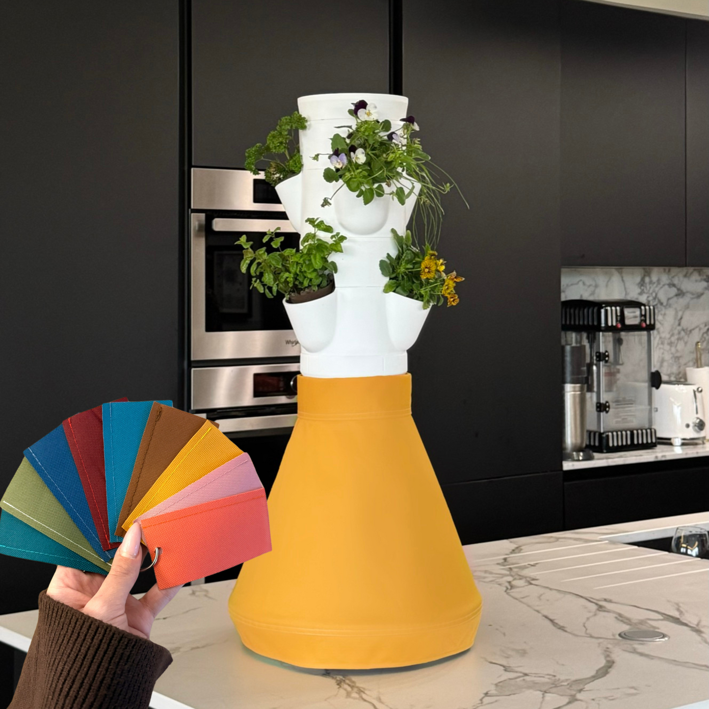 Cache-Pot 15 et 50L en Tissu pour Home Poatger - HomePotager