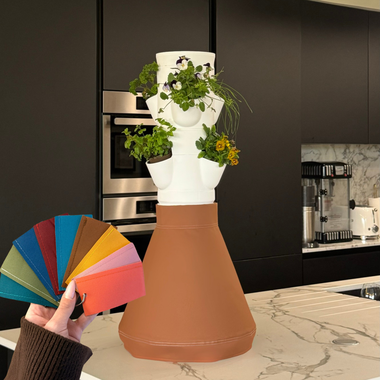 Cache-Pot 15 et 50L en Tissu pour Home Poatger - HomePotager