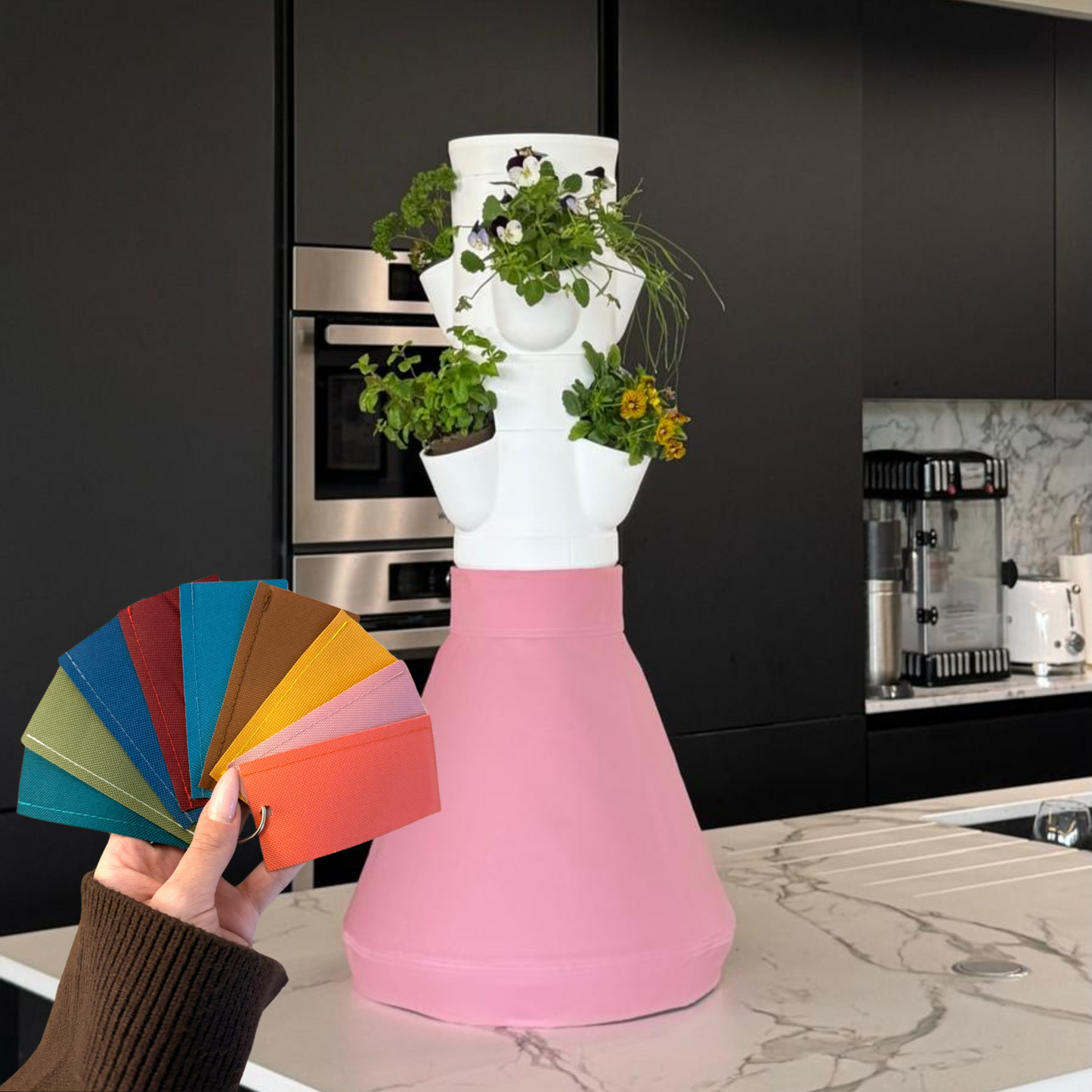 Cache-Pot 15 et 50L en Tissu pour Home Poatger - HomePotager